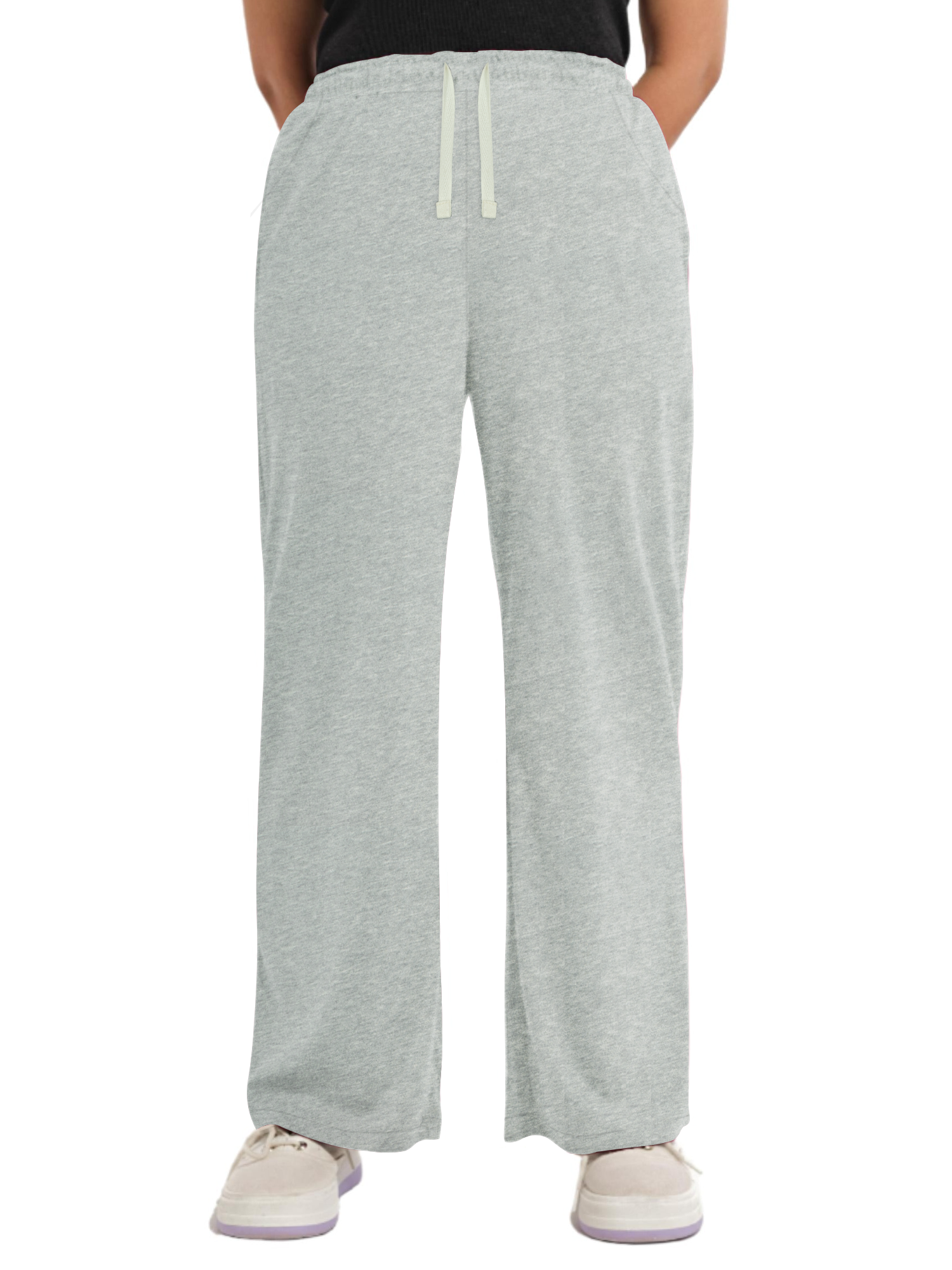 WOMEN'S GREY RELAX FIT JOGGER