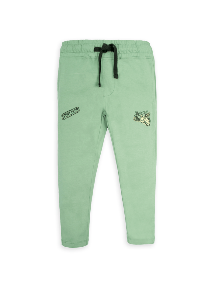 Stone Harbor BOY'S CORAL GREEN JOGGER PANT