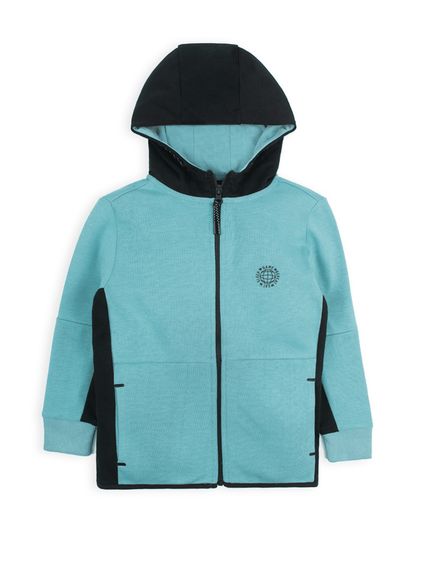 Stone Harbor BOY'S EXCLUSIVE TEAL ZIP-UP HOODIE