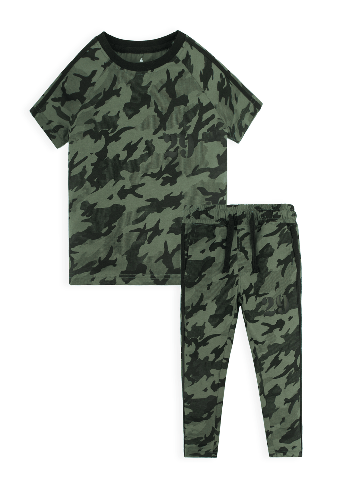 Stone Harbor BOY&#39;S GREEN CAMO TRACKSUIT