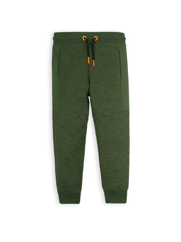 Stone Harbor BOY'S GREEN MELANGE FLEECE JOGGER