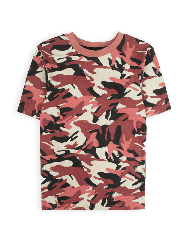 Stone Harbor BOY'S RED CAMO T-SHIRT