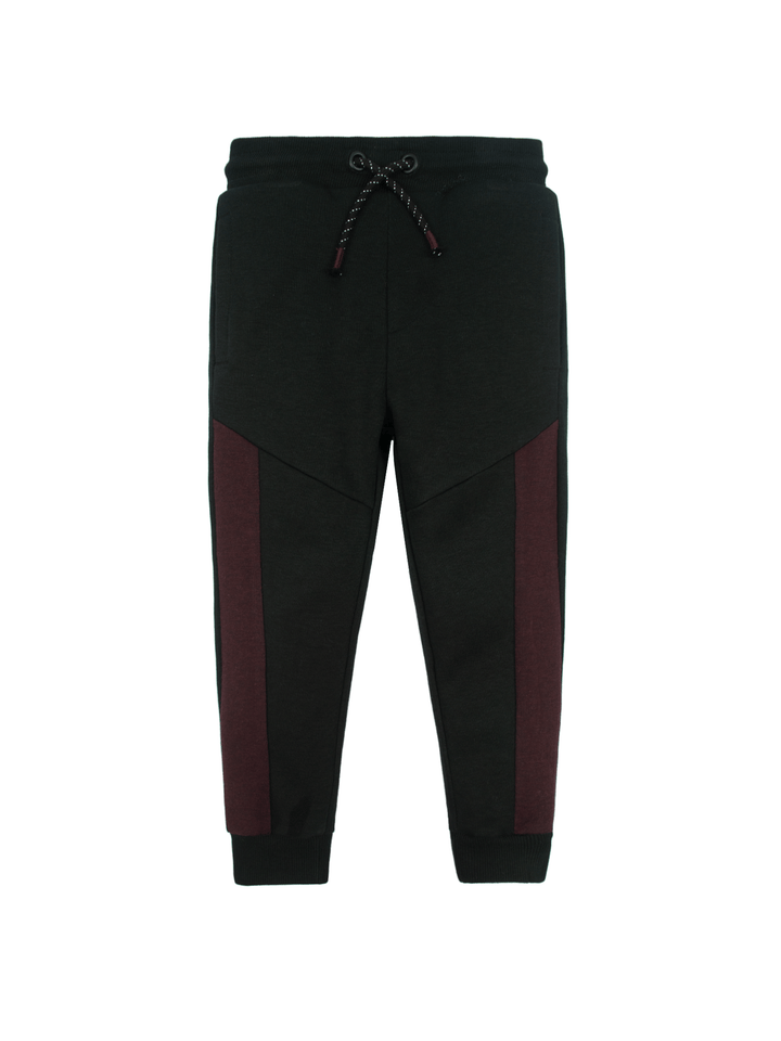 Stone Harbor Boy's Sweat Pants BOY'S BLACK PANELED SWEATPANT