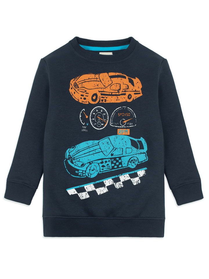 Stone Harbor Boy's Sweatshirt BOY'S FLEECE RACING GRAPHIC SWEATSHIRT