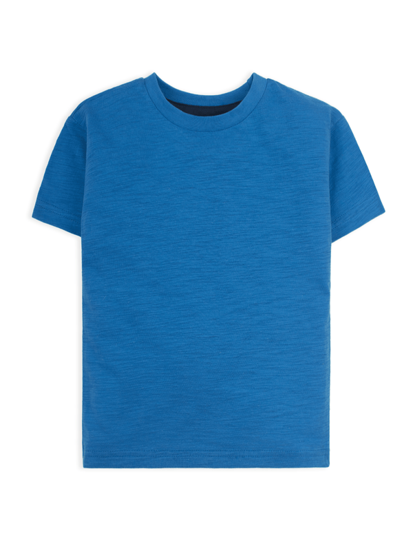 Stone Harbor Boy's T-Shirt BOY'S BLUE TEXTURED T-SHIRT