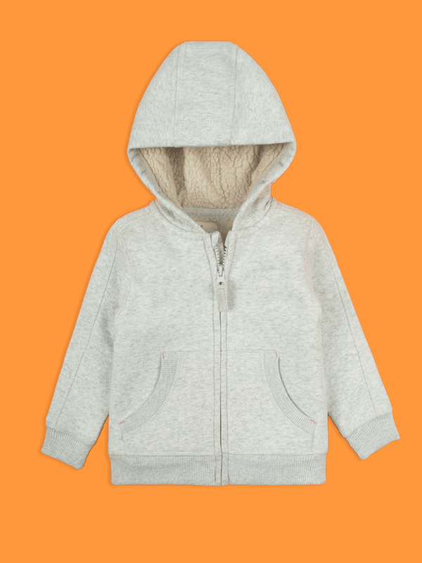 Stone Harbor GIRL'S HEAVY FUR HOODIE