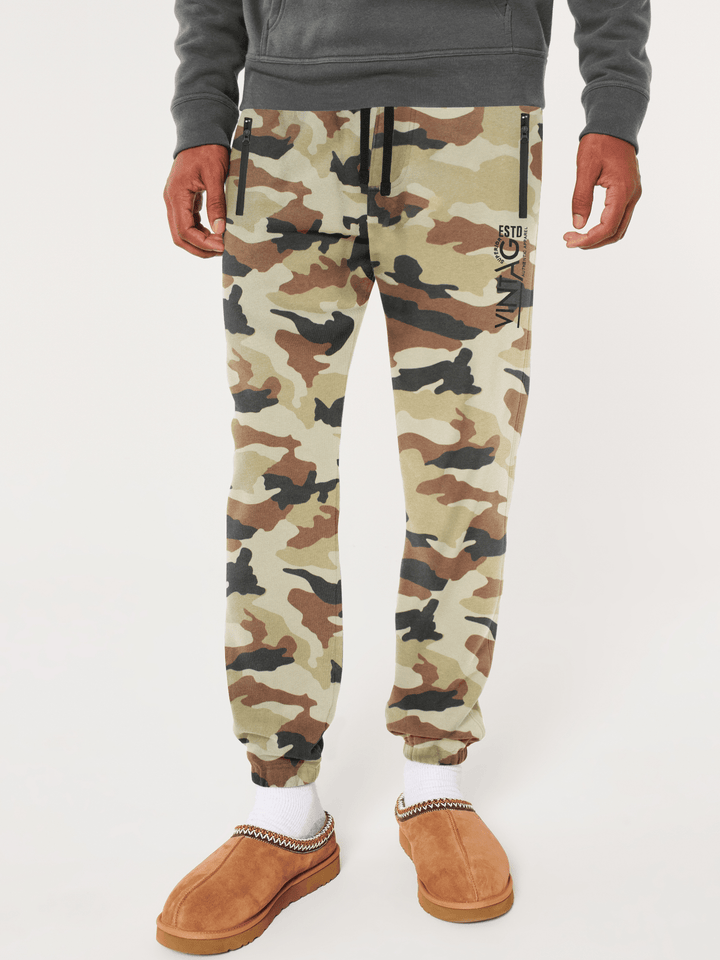 MEN S FLEECE CAMO JOGGER Stoneharbor .pk