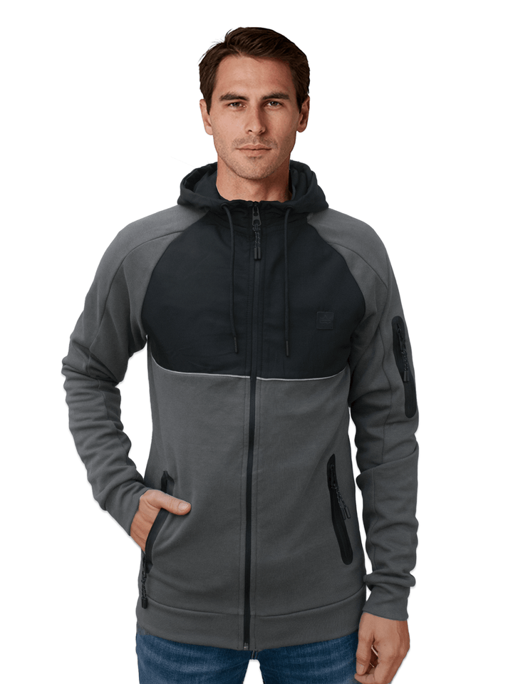 Stone Harbor Men's Hoodies MEN'S EXCLUSIVE PANELED HOODIE