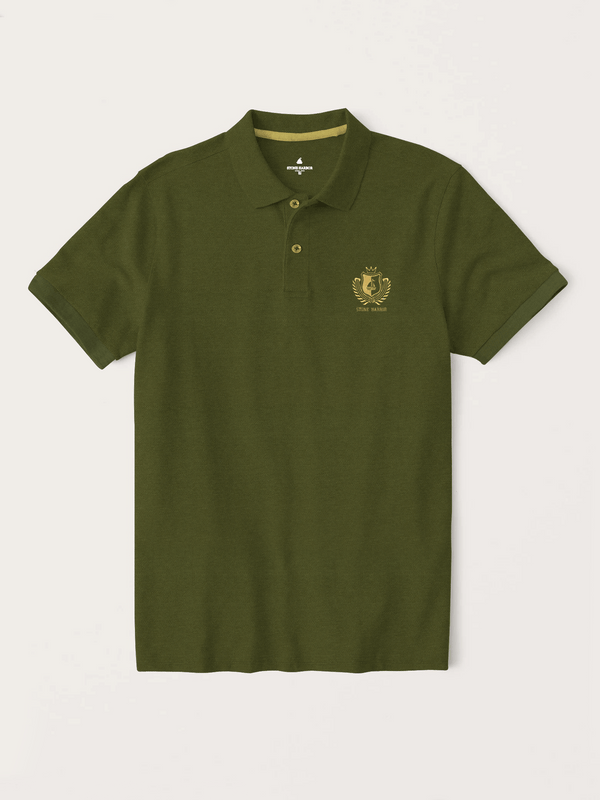 Stone Harbor MEN'S PREMIUM OLIVE POLO SHIRT