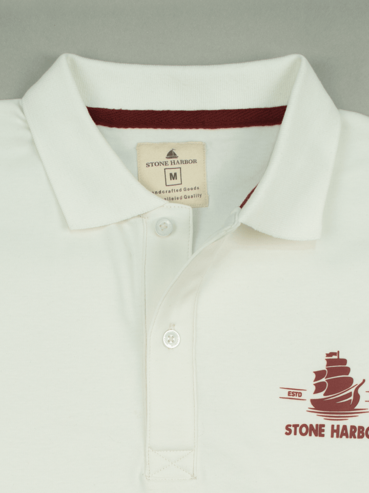 Stone Harbor Men's Rugby Shirt MEN'S PREMIUM PANELED RUGBY SHIRT