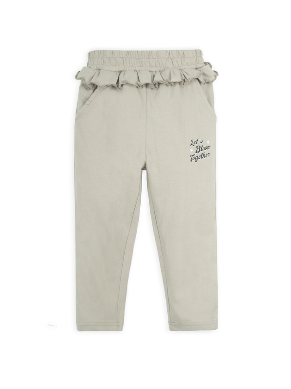 Stone Harbor MINI GIRL'S BLOOM RUFFLED JOGGER