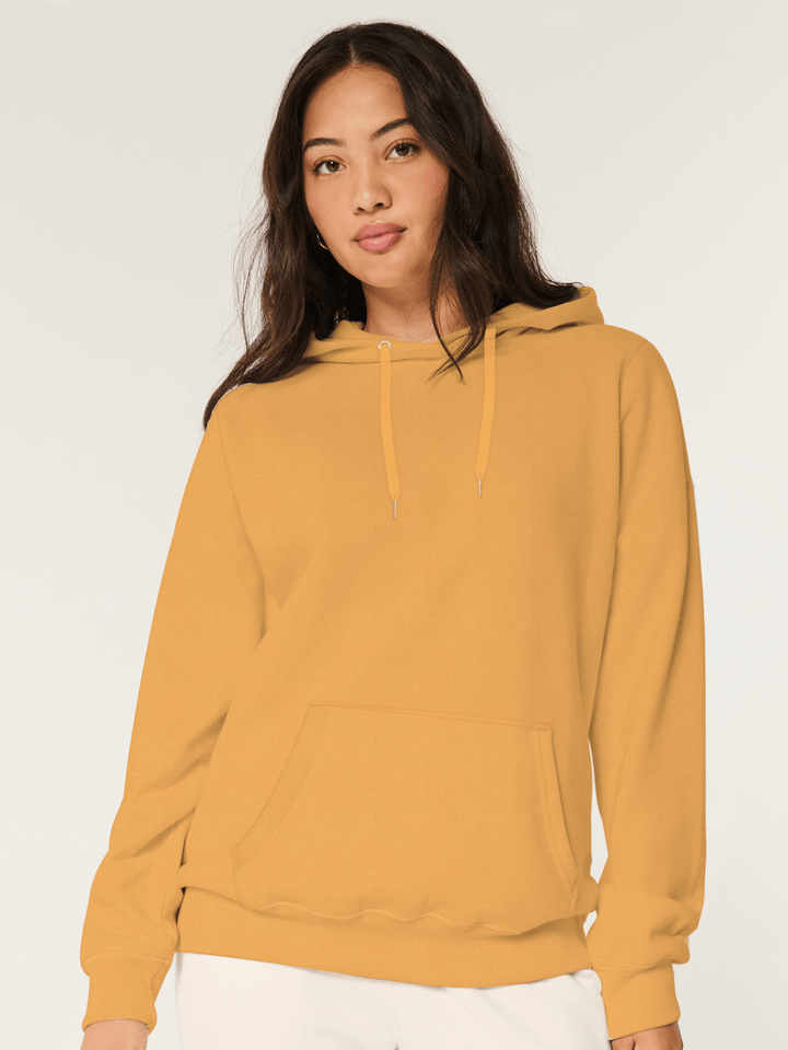 Stone Harbor Women's Hoodies WOMEN'S ORANGE FLEECE HOODIE