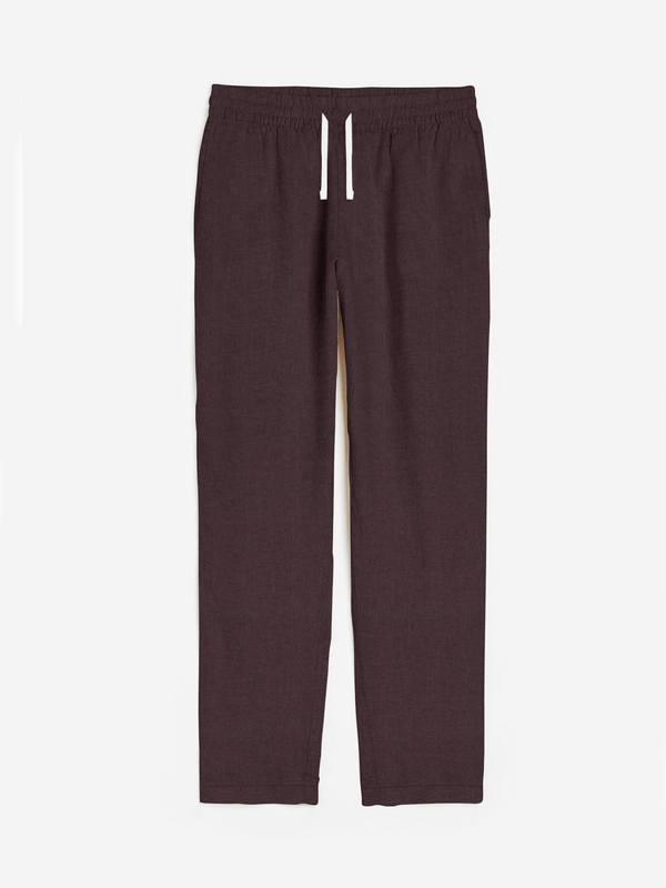 Stone Harbor WOMEN'S MAROON JOGGER TROUSER