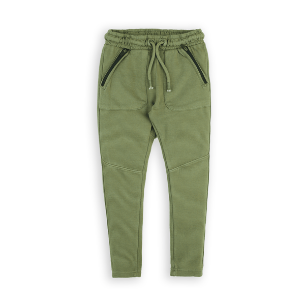 Stone Harbor Boy's Jogger BOY'S ARMY GREEN RIPPLE JOGGER