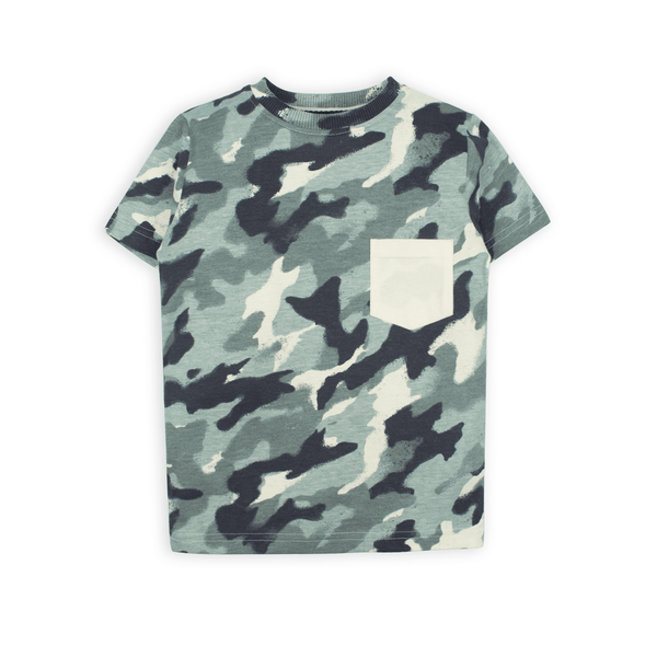 Stone Harbor Kid's T-Shirt BOY'S CAMO POCKET T-SHIRT