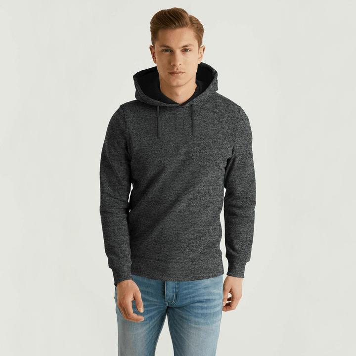 Stone Harbor Men's Hoodies MEN'S CHARCOAL FLEECE PULLOVER HOODIE