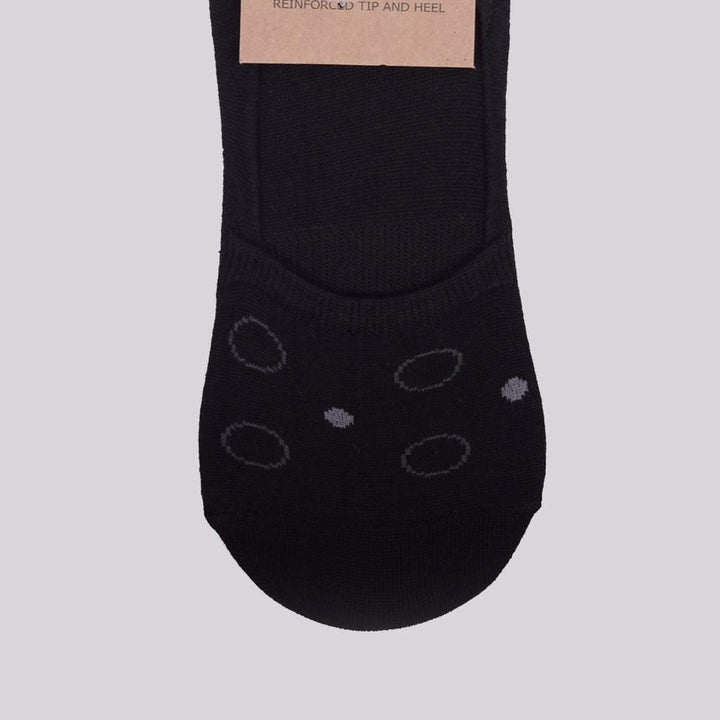 Stone Harbor Men's Socks Brown MEN'S STONE HARBOR FASHION DOTS BRWON INVISIBLE SOCKS