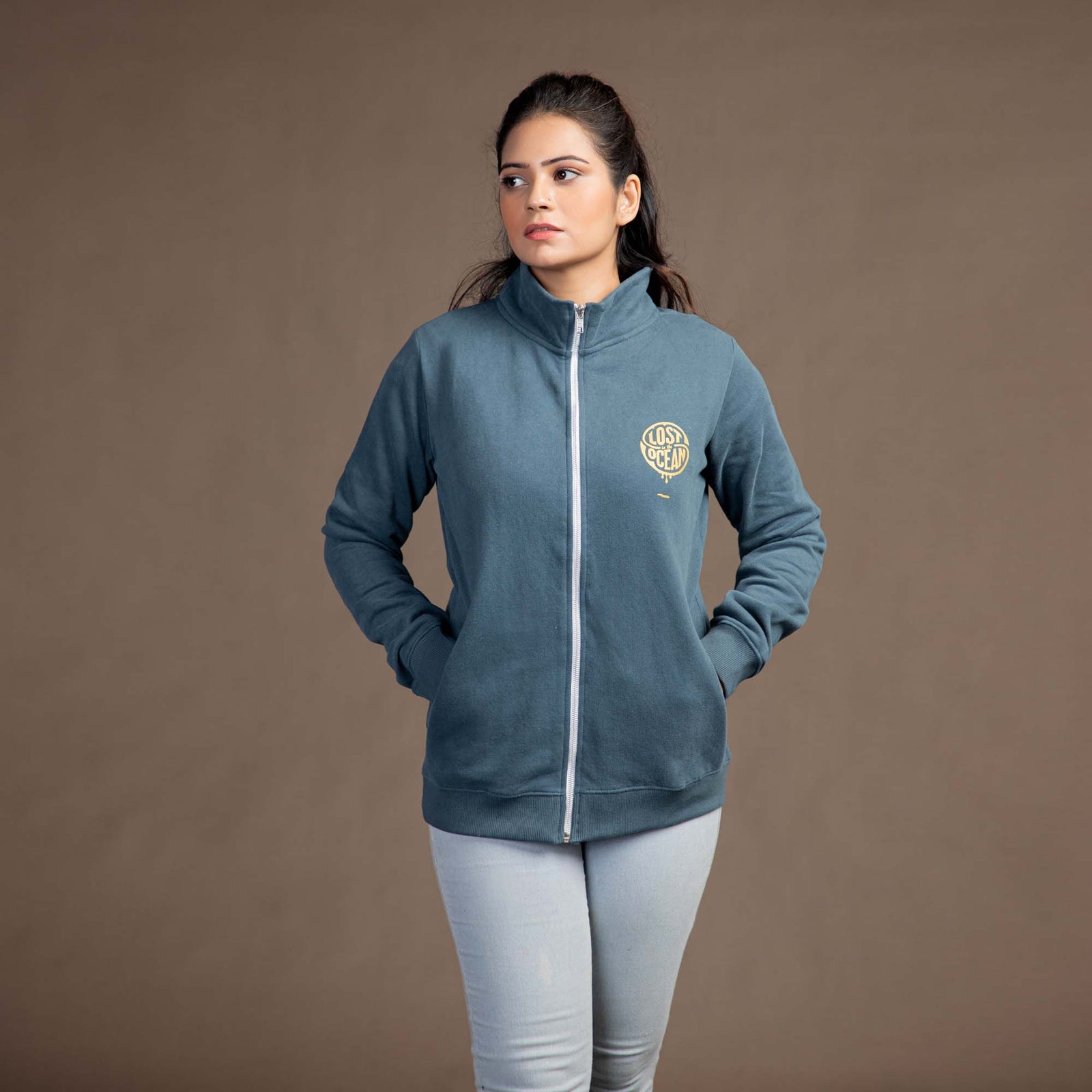 Shell V-Power Women's Hooded Zip Jacket – The Pits